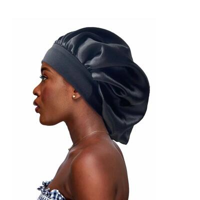 Large Satin Bonnet,Silk Bonnet Hair Wrap for Sleeping, Sleep