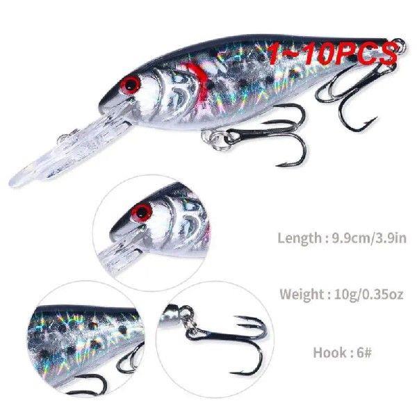 Floating Mino Luya Fish Bait 9.9cm 10g Bronzing Fake Bait