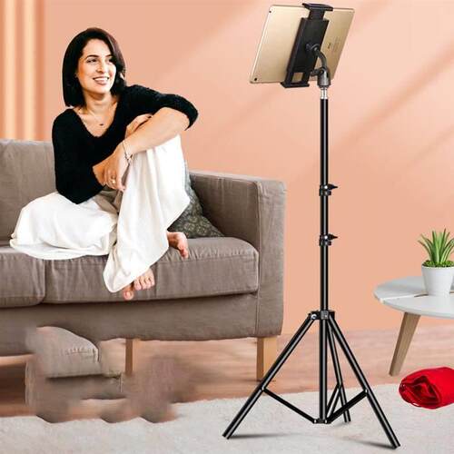 Adjustable Tablet Tripod Floor Stand Holder for 4-13 iPad