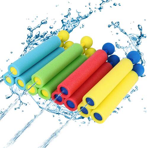 Eva Water Blasters Foam Squirt Guns for Kids 3-10 Pool Toys