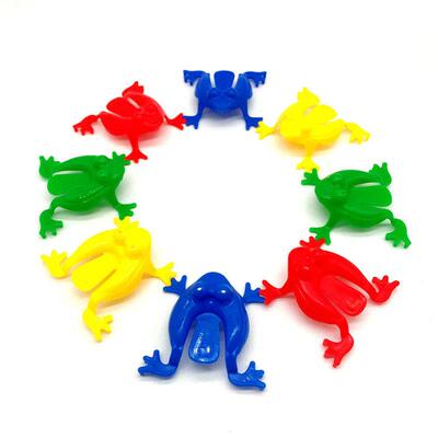 5/10 Pcs Jumping Frog Bounce Fidget Toys For Kids Novelty As