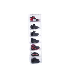 transparent plastic basketball shoes box Shoe storage box