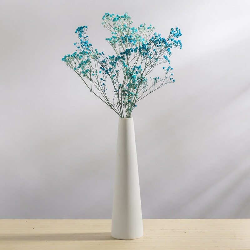 小花瓶摆件客厅插玫瑰简
