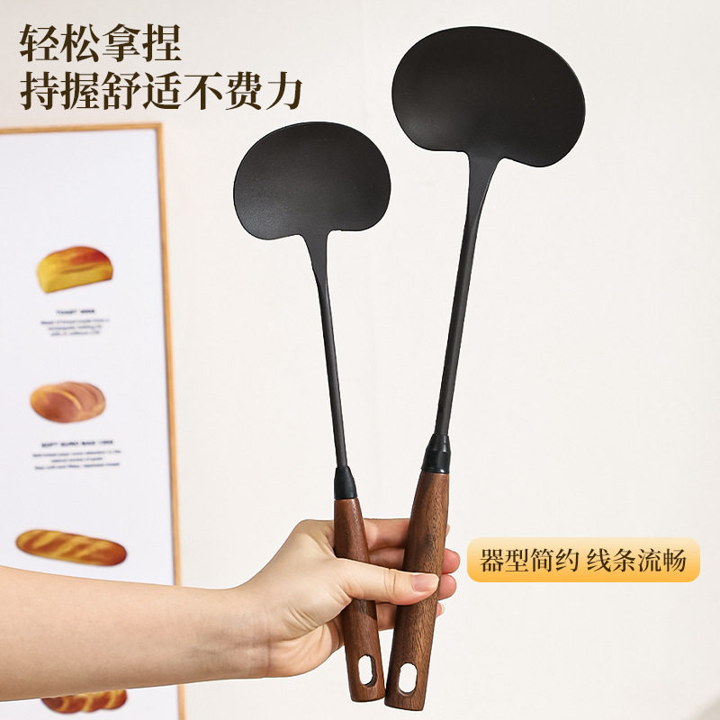 木质手柄厨具氮化生铁蘑