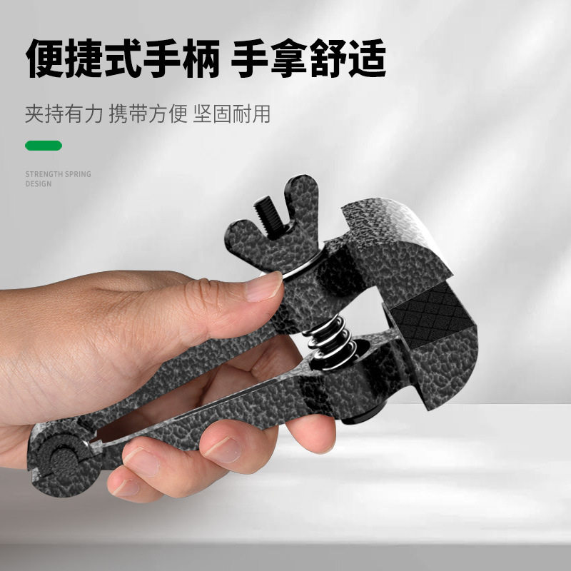 手虎钳手拿钳夹紧钳子多