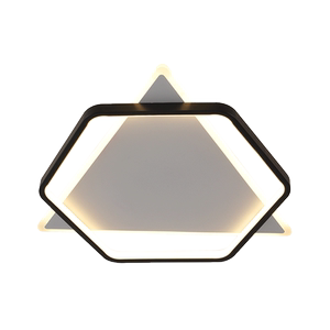 北欧主卧室吸顶灯方形简约现代家用房间灯极简创意led灯具书房灯