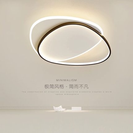 卧室灯浪漫婚房简约现代LED全光谱吸顶灯网红北欧主卧次卧书房灯