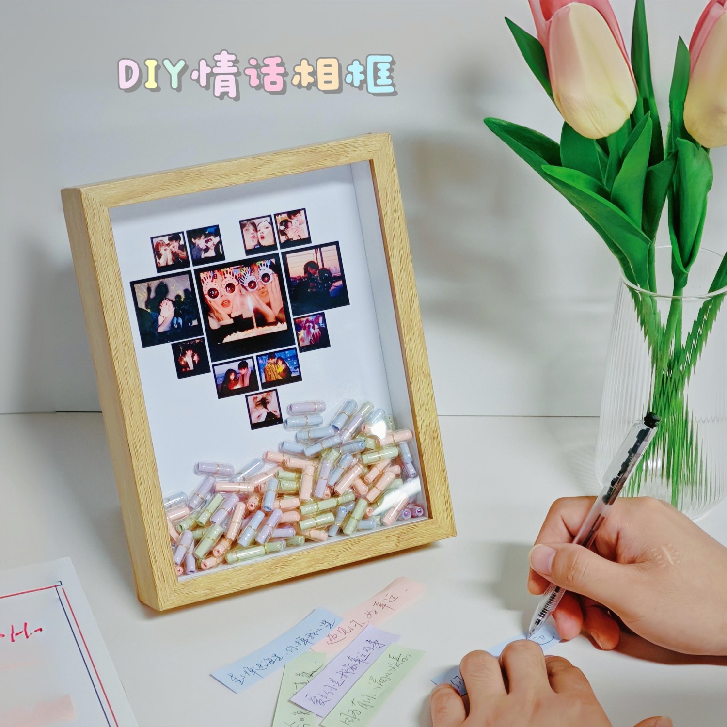 男朋友生日礼物七夕送男友走心小众创意惊喜手工diy高级照片定制