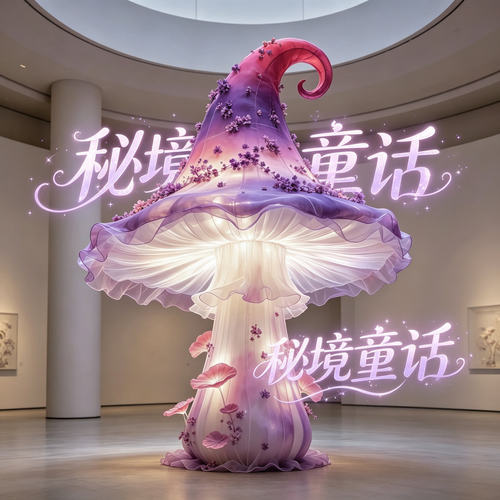 仿真蘑菇灯造景摆件引流拍照打卡