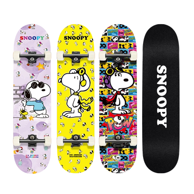 冰龙史努比滑板双翘板