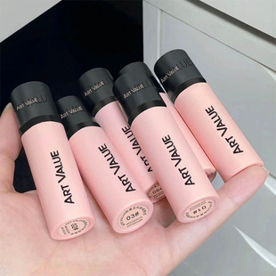 ART VALUE粉墨派对丝绒唇泥Y哑光雾面日杂感甜妹显白学生平价口红
