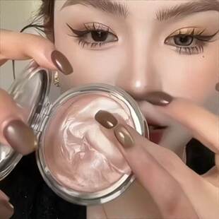 水光肌本命高光!爆闪钻石土豆泥高光膏软糯麻薯珠光立体卧蚕提亮