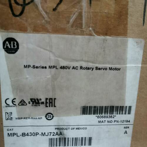 MPL-B430P-MJ72AA AB伺服电机 480V交流旋转工控配件议价维修