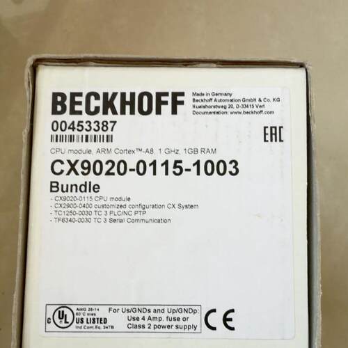 CX9020-0115-1003 倍福CPU模块 工控自动化控制器议价维修
