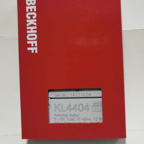 KL4404 倍福工控输模块议价维修