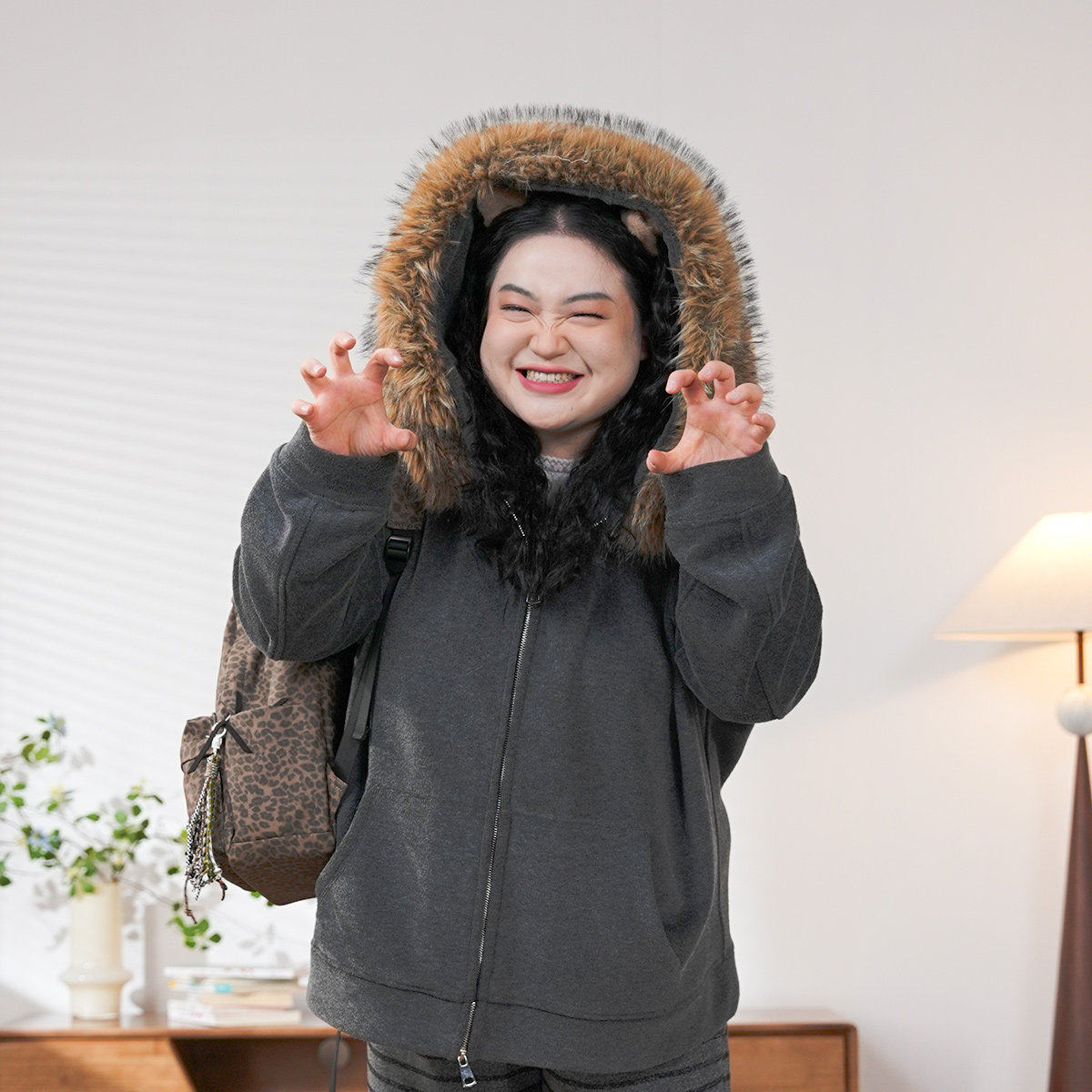 福饮沸别【林海松绒】大码胖mm冬季加绒宽松保暖毛领连帽外套2671,女装/女士精品,短外套,淘宝优惠券,粉丝福利购,淘宝优惠卷