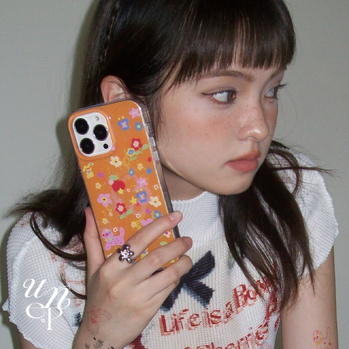 苹果iPhone1314双层工艺花朵