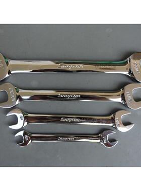 包邮库存全新原装进口Snapon美国实耐宝呆扳手精抛光英制开口扳手