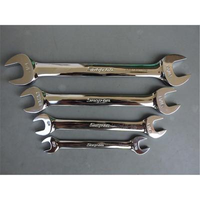 包邮库存全新原装进口Snapon美国实耐宝呆扳手精抛光英制开口扳手