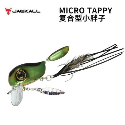 Jackall小胖MICRO TAPPY浮水摇滚小胖子水面系路亚饵黑坑鲈鱼虹鳟