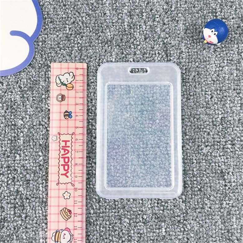 卡套透明工作证卡套学生卡套银行卡套公交卡卡套证件套卡包一片式