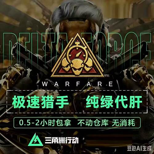 三角洲成就三角洲行动极速猎手 可跟车 可代撞纯绿撞车完成