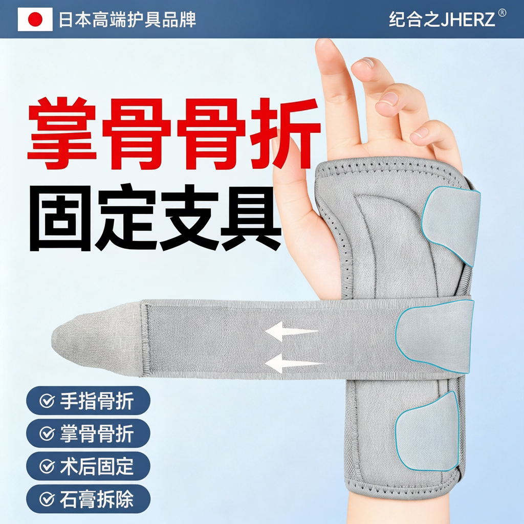 掌骨骨折固定支具第一第二三掌左右手保护套手腕臂康复训练护具