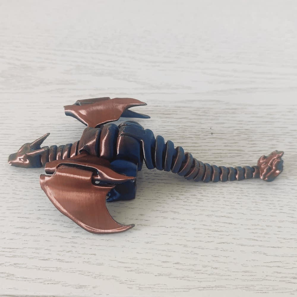 3D打印mega喷火龙动漫关节可活动摆件模型手办怪兽玩具宝可梦恐龙