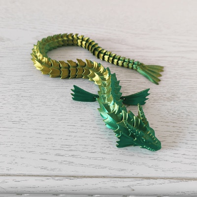 手办模型神兽海龙动漫网红玩具3D