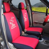 适用于电动四轮汽车座座套比德文雷军路达汉唐套全包艺座椅宝套布