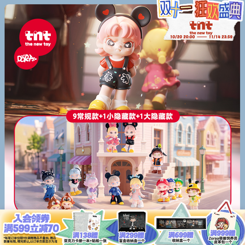 【tnt】DORAX迪士尼联名米奇趣想时光系列盲盒新品首发