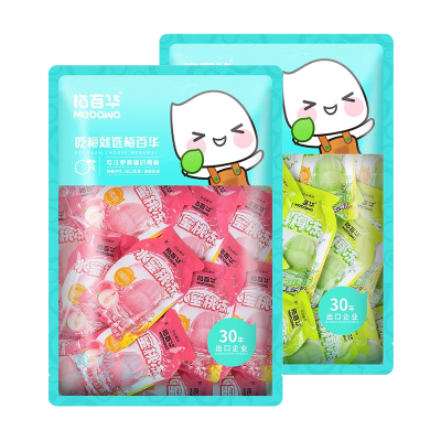 梅百华水蜜桃青梅果冻400g