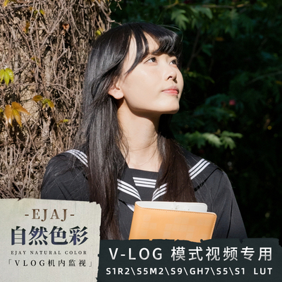 【松下lut】vlog自然色彩方案｜up主自制机内监视烧录luts1r2s5