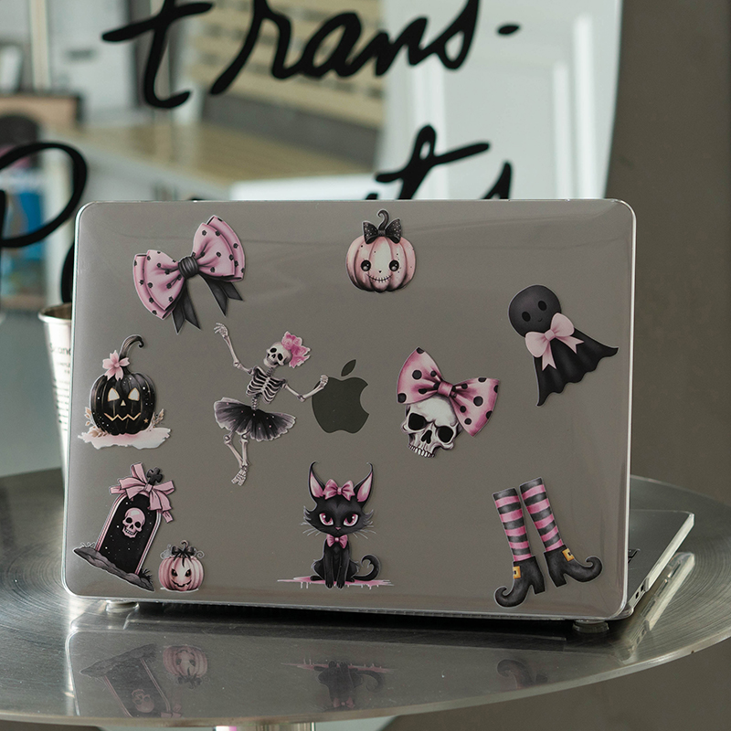 【新】可爱万圣macbook笔记本保护壳/mac电脑壳华为matebook透明保护壳/微软保护壳macbook壳