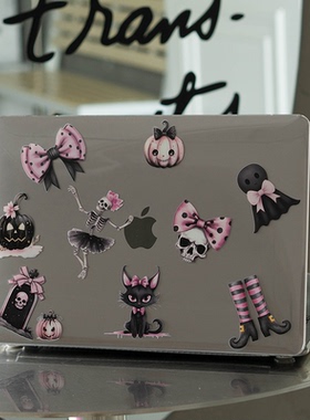 【新】可爱万圣macbook笔记本保护壳/mac电脑壳华为matebook透明保护壳/微软保护壳macbook壳