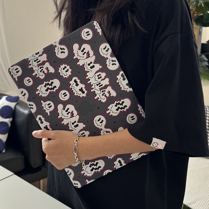 「对生活做个鬼脸」macbook保护壳有趣的电脑壳华为笔记本保护壳微软电脑保护壳笔记本保护套macbook M4外壳