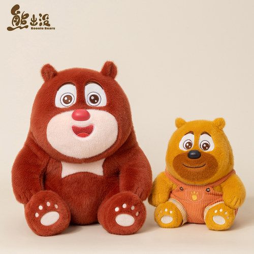 【熊出没】系列熊大熊二毛绒玩具