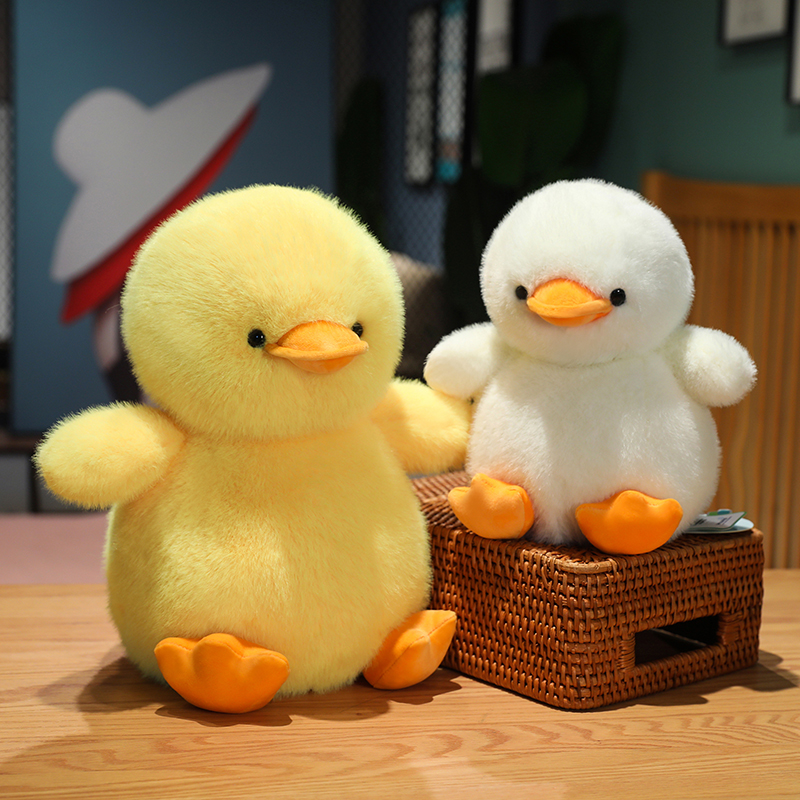 正版炸毛小拽鸭可爱公仔抱睡