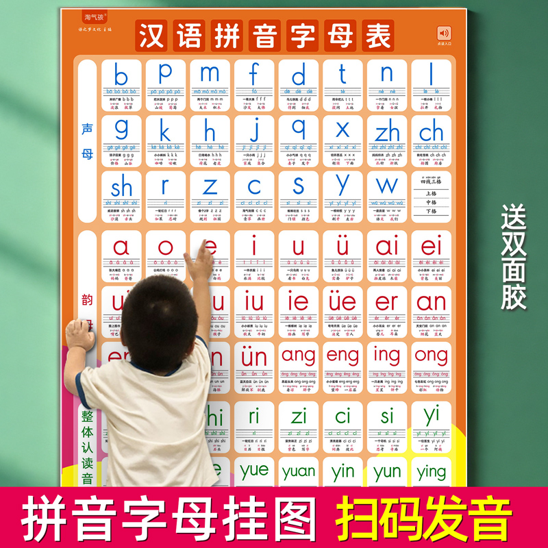 儿童早教学习挂图点读笔发音