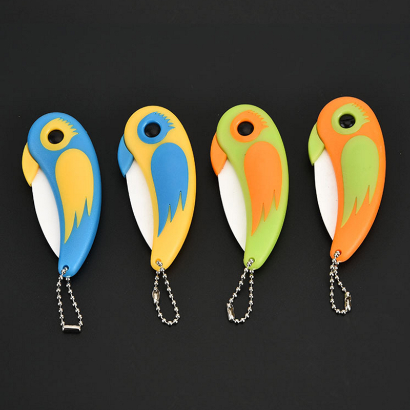 viccon味存陶瓷刀便携鹦鹉小鸟刀