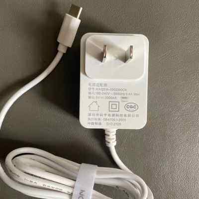 edon爱登空气循环扇电源线E808折叠小电风扇充电器充电线原装适用