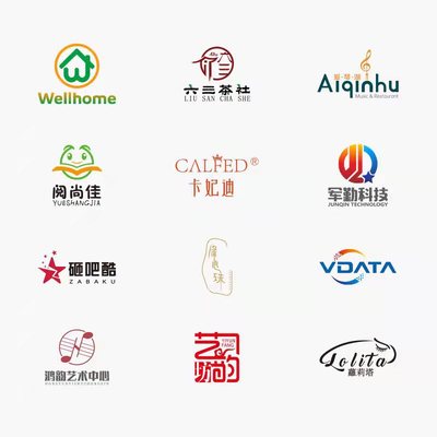 logo设计原创商标设计品牌公司企业VI字体卡通图标志制作满意为止