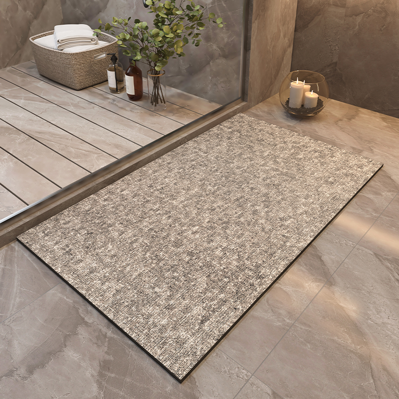 简图雅卫生间地垫浴室垫防滑耐脏