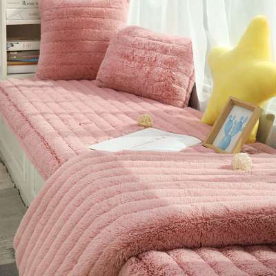 飘窗垫子2023新款高端窗台毯阳台榻榻米垫子毛绒加厚防滑可机洗