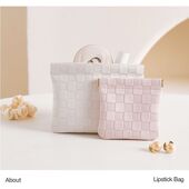 化妆包女2025新款 便携式 随身迷你小号小型口红旅行品包内收纳袋