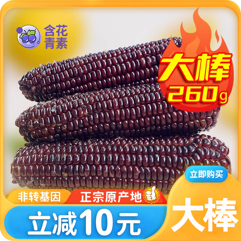 非转基因新鲜黑糯玉米真空包装