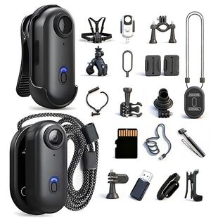 墨雪卿拇指运动相机户外vlog骑行运动防抖高清行车记录仪便携