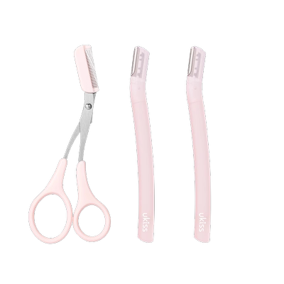 UKISS修眉刀剪微距刀网小刀头