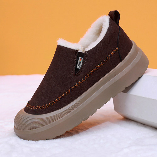 2025冬踏月族时尚雪地靴防滑软底