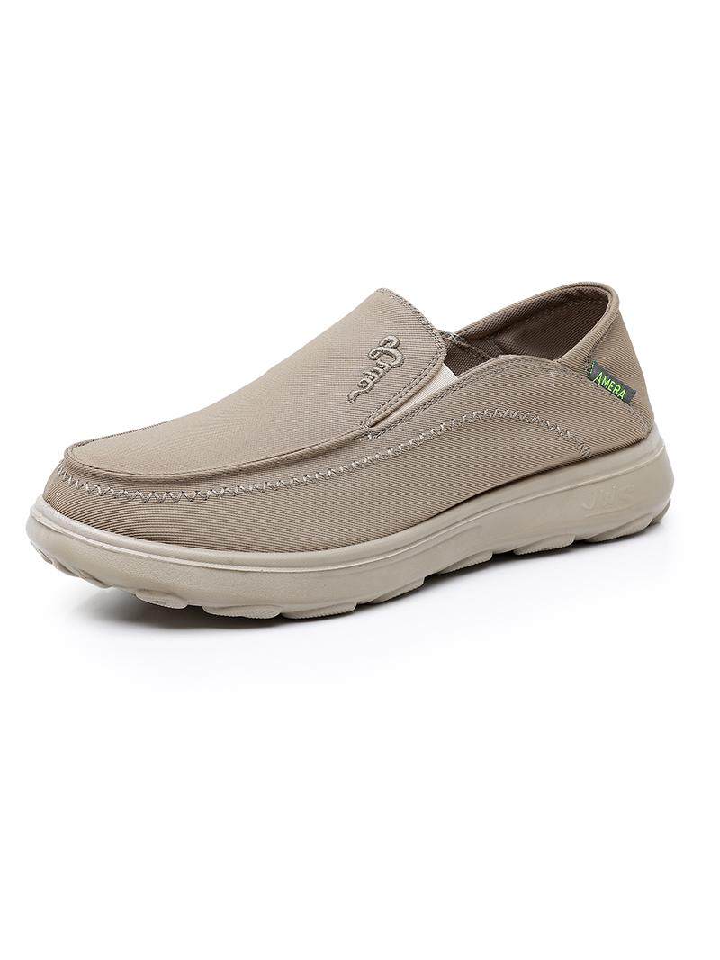 Frühlingsneuer Stil, altbewährter Stoff aus Peking, weiche Sohle, atmungsaktiv, rutschfest, Slip-On, lässiger Canvas-Schuh für Herren_voghion.com